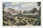 Servant's Quarters and Garden, Mt. Vernon, Va.