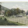 The Club House and Tennis Courts, Virginia Hot Springs, Va.