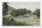 The Club House and Tennis Courts, Virginia Hot Springs, Va.