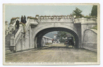 Arch over Shore Road, Ft. Wm. Henry Hotel, Lake George, N. Y.