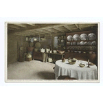 Kitchen, in 17th Century House, Essex Institute, 1684, Salem, Mass.