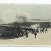 12" Battery in Action, Naval
