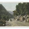 Merced Canyon, on the way to Yosemite, California