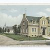 Maple Street and Town Building, Bethlehem, White Mountains, N. H.