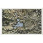 Relief Map, Yellowstone Ntl. Park, Wyo.