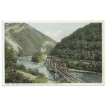 Iron Mountain and Water Gap, near Clifton Forge, Va.