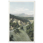 The Blue Ridge and C. & O. West from Mason Tunnel, Virginia