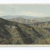 West from Summit, San Marcos Pass, Calif.