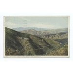 West from Summit, San Marcos Pass, Calif.