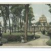 Grand Union Hotel and Village Park, Saratoga Springs, N. Y.