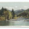 Whiteface Mountains and Ausable River, New York