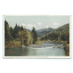 Whiteface Mountains and Ausable River, New York