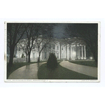 White House at Night, Washington, D. C.