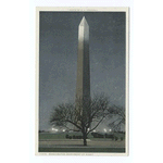 Washington Monument at Night, Washington, D. C.