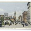 Tremont Street and the Mall, Boston, Mass.
