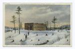 The Old Fort and First Meeting House, 1621, Plymouth, Mass.