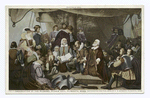 Embarkation of the Pilgrims. Pilgrim Hall, Plymouth, Mass.