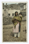 A Pueblo Woman and Child