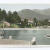 Fort William Henry Hotel and Prospect Mountain on Lake George