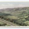Ascending Tehachapi Mountains near Tehachapi Pass, California
