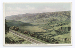 Ascending Tehachapi Mountains near Tehachapi Pass, California