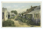 Center Street, Looking South, "Sconset", Nantucket, Mass.