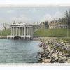 Cole's Hill, First Burial Place of the Pilgrims, Portico over Plymouth Rock, Plymouth Rock House, Plymouth, Mass.