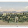 Panorama View of the Beverly Hills Hotel and Bungalows, Beverly Hills, Southern California
