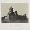 Le Kaire. Tombeau de Sultans Mamelouks.