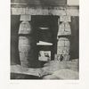 Thèbes. Karnak, portique du Temple de Khons.