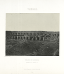 Thèbes. Palais de Karnak, promenoir de Tôthmès III.