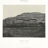 Thèbes. Médinet-Habou, vue générale des ruines.