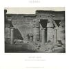 Thèbes. Médinet Habou, peristyle du palais de Ramsès Méiamoun.