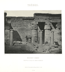 Thèbes. Médinet Habou, peristyle du palais de Ramsès Méiamoun.