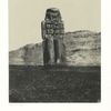 Thèbes. Gournah, statue de Memnon.