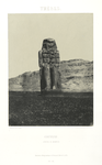 Thèbes. Gournah, statue de Memnon.
