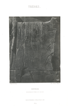 Thèbes. Gournah, sculptures du trône des colosses.