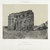 Thèbes. Gournah, péristyle du tombeau d'Osymandias.