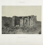 Nubie. Temple de Tafah.
