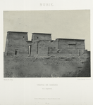 Nubie. Temple de Dakkeh, vue générale.