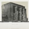Nubie. Temple de Dakkeh, Naos.