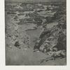 Nubie. Vue cavalière de la seconde cataracte.
