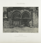 Palestine. Jérusalem, arcades inférieures de l'Église du Saint-Sépulcre.