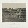 Syrie. Baalbeck, Intérieur de l'enceinte des Temples du Soleil et de Jupiter.