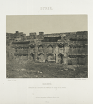 Syrie. Baalbeck, Intérieur de l'enceinte des Temples du Soleil et de Jupiter.