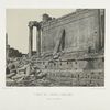 Syrie. Temple de Jupiter, a Baalbeck, façade orientale.