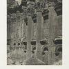 Syrie. Temple de Jupiter, a Baalbeck, intérieur du naos.