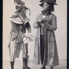 George W. Denham as Uncle Barnaby and Gus Pixley as Inspector Marmaduke in Babes In Toyland