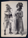 George W. Denham as Uncle Barnaby and Gus Pixley as Inspector Marmaduke in Babes In Toyland