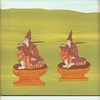 [The thirty-seven nats] 25. Shwébyin Naungdaw nat. 26. Shwébyin Nyídaw nat.